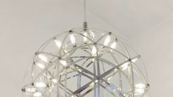 Domestic light fitting installation landing