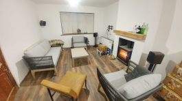 Electrical installation in living room after results