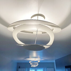 Domestic electrics - light fitting fitted in living room